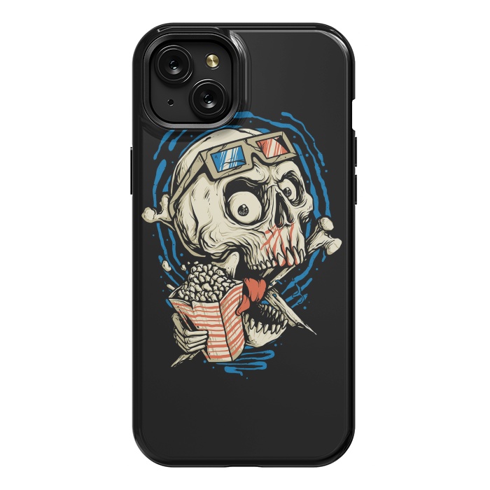 iPhone 15 Plus StrongFit Skull Snake by Afif Quilimo