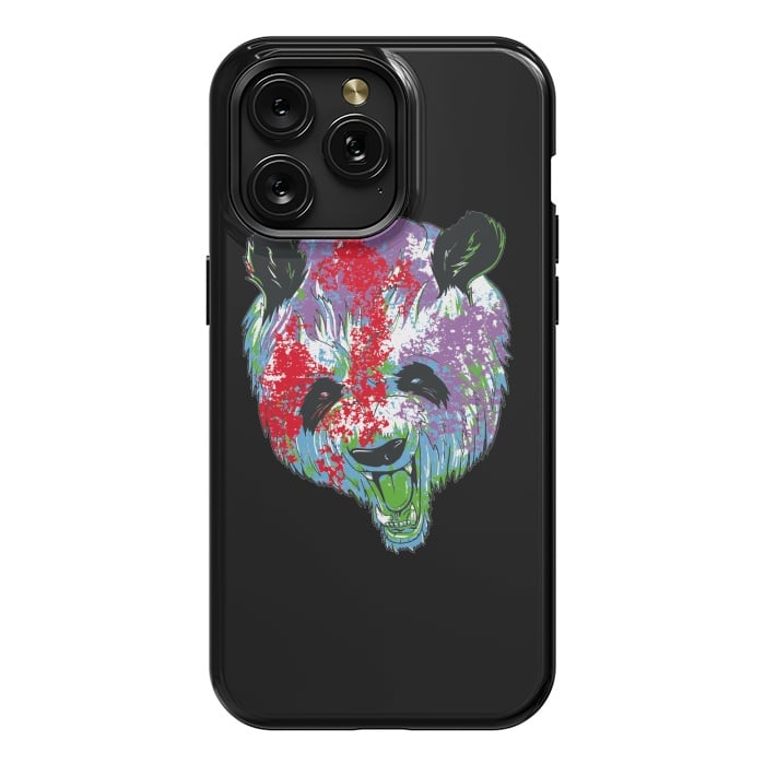 iPhone 15 Pro Max StrongFit Angry Panda  by Winston