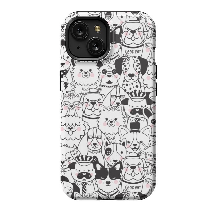 iPhone 15 StrongFit Puppy Party by Noonday Design