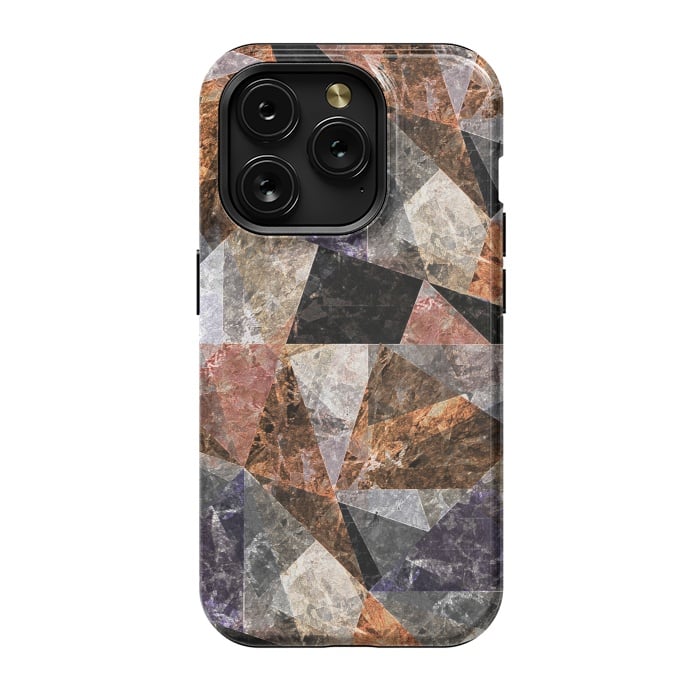 iPhone 15 Pro StrongFit Marble Texture G428 by Medusa GraphicArt