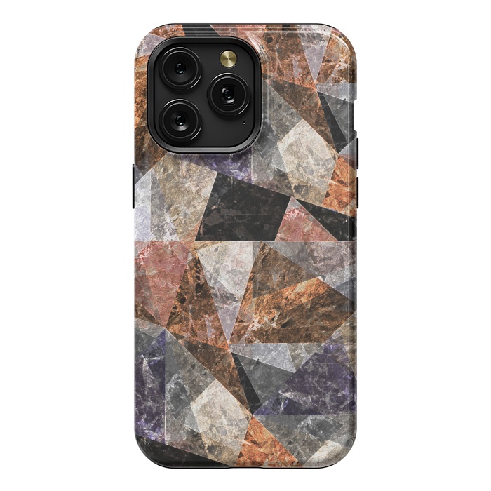 iPhone 15 Pro Max StrongFit Marble Texture G428 by Medusa GraphicArt
