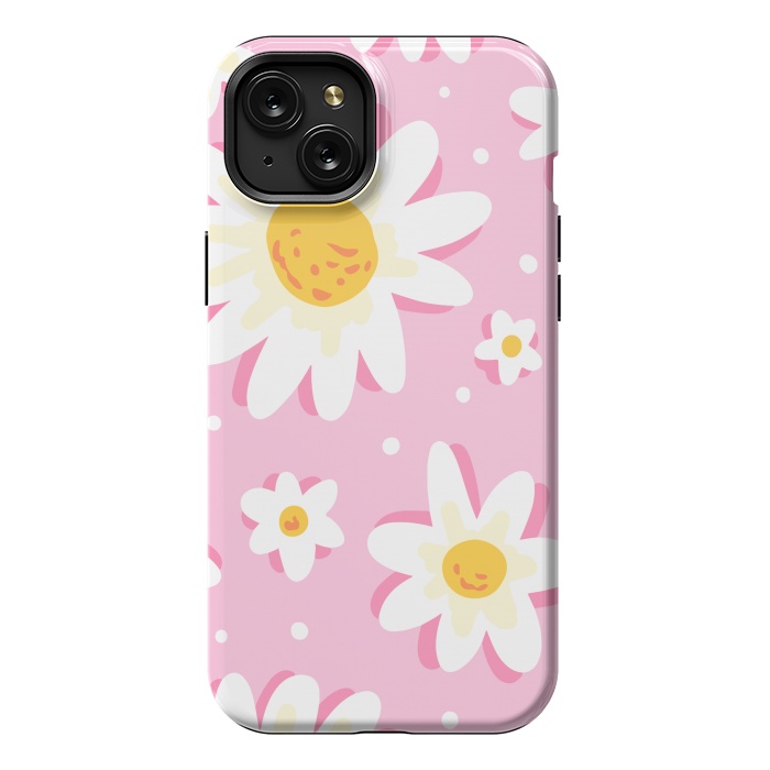 iPhone 15 Plus StrongFit BECAUSE DAISY IS LOVE by MALLIKA