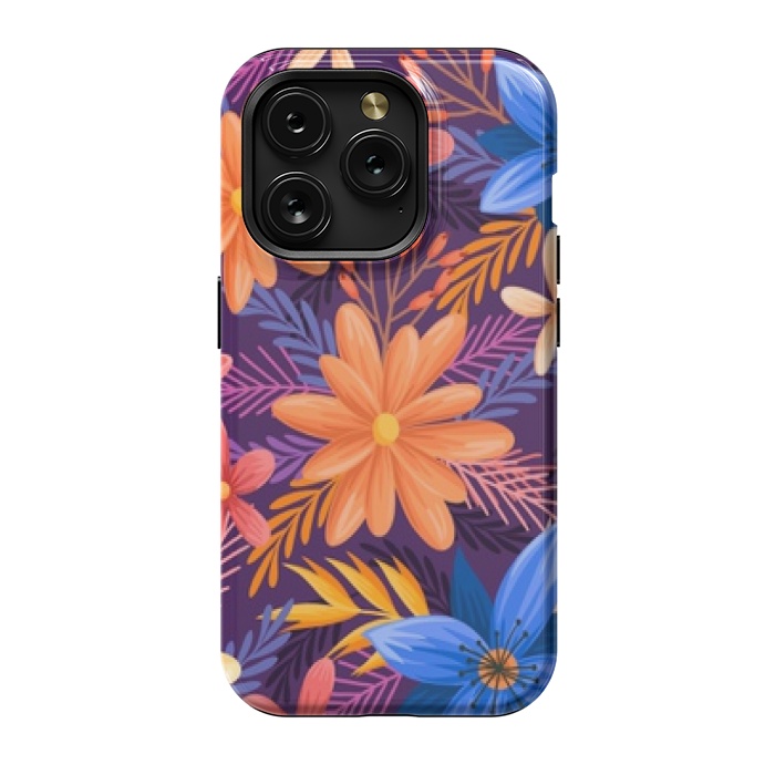 iPhone 15 Pro StrongFit beautiful tropical pattern by MALLIKA