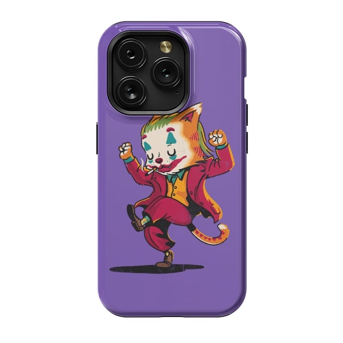iPhone 15 Pro StrongFit Joker Cat by Vó Maria