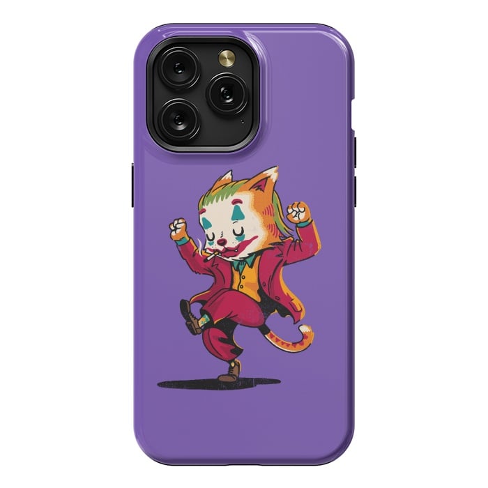 iPhone 15 Pro Max StrongFit Joker Cat by Vó Maria