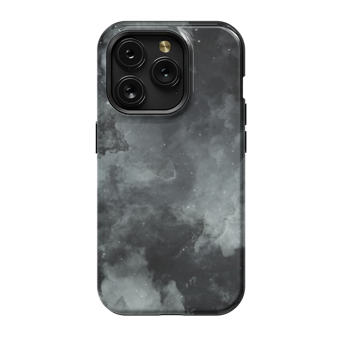 iPhone 15 Pro StrongFit Aesthetic black galaxy  by Jms