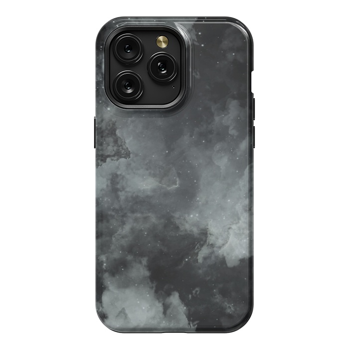 iPhone 15 Pro Max StrongFit Aesthetic black galaxy  by Jms