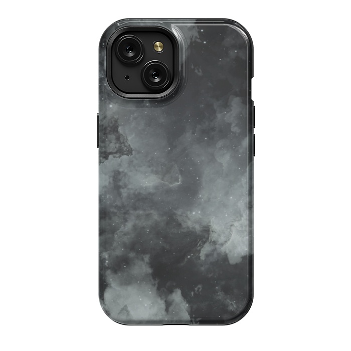 iPhone 15 StrongFit Aesthetic black galaxy  by Jms