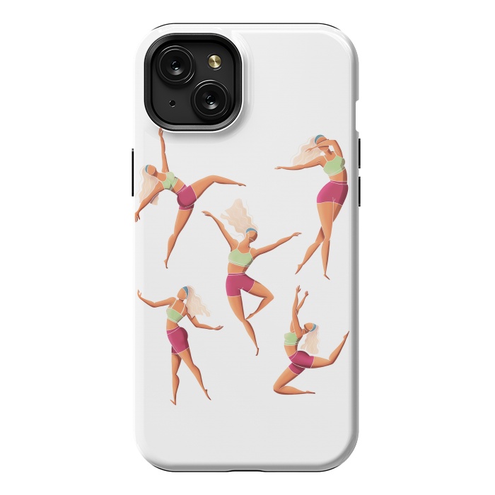 iPhone 15 Plus StrongFit Dance Girl 001 by Jelena Obradovic