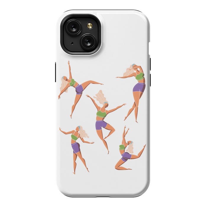 iPhone 15 Plus StrongFit Dance Girl 002 by Jelena Obradovic