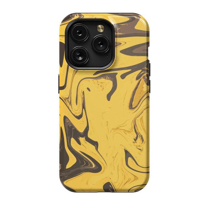 iPhone 15 Pro StrongFit Yellowest Abstract by Creativeaxle
