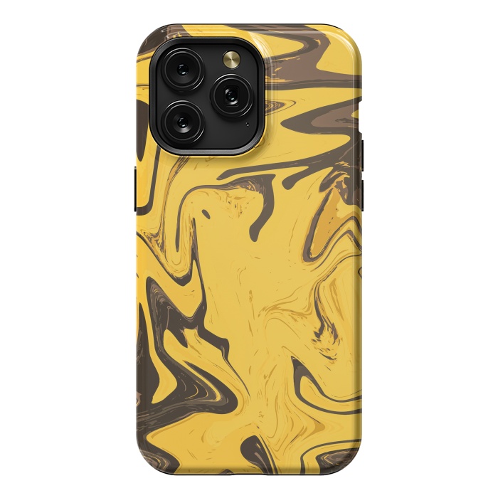 iPhone 15 Pro Max StrongFit Yellowest Abstract by Creativeaxle