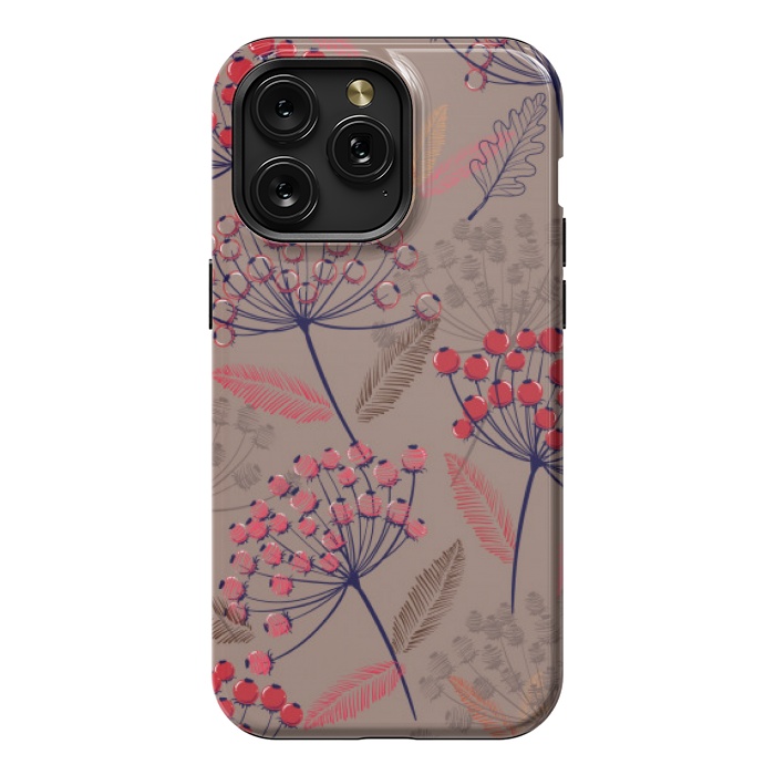 iPhone 15 Pro Max StrongFit cute cherry pattern  by MALLIKA
