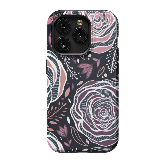 iPhone 15 Pro StrongFit Florals by Rose Halsey