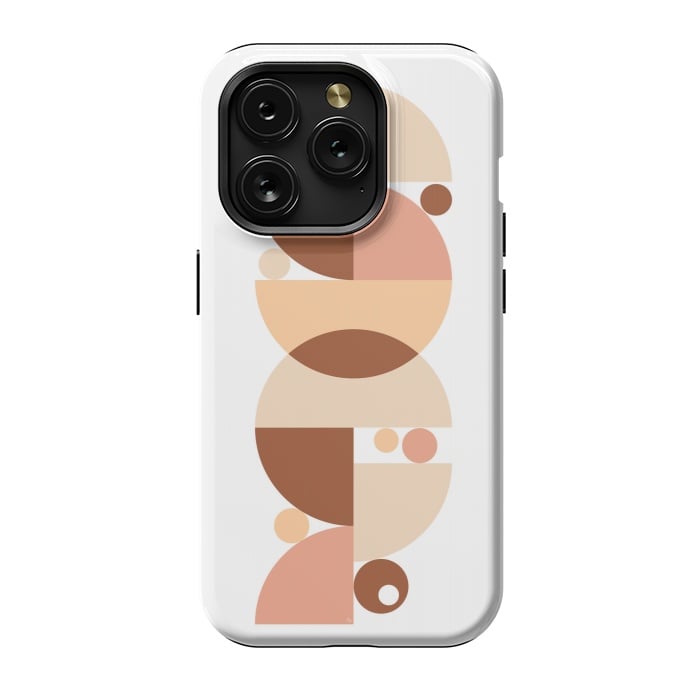 iPhone 15 Pro StrongFit Retro graphic Terracota by Martina