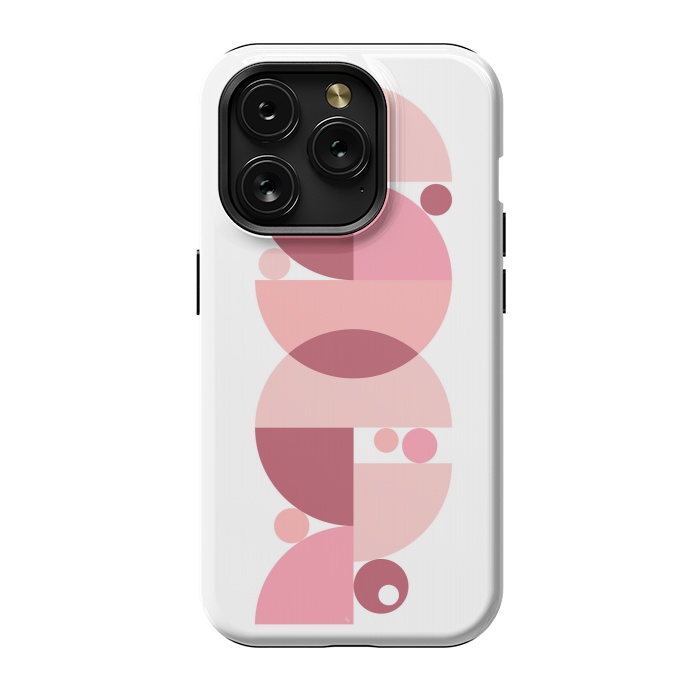 iPhone 15 Pro StrongFit Retro graphic Pink by Martina