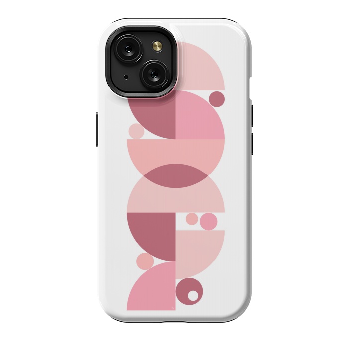 iPhone 15 StrongFit Retro graphic Pink by Martina