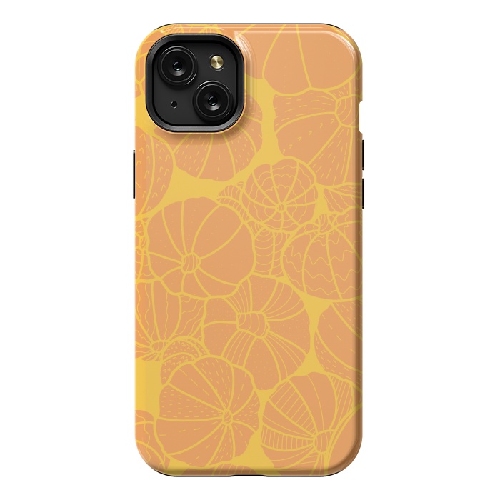iPhone 15 Plus StrongFit Yellow pumpkins by Steve Wade (Swade)
