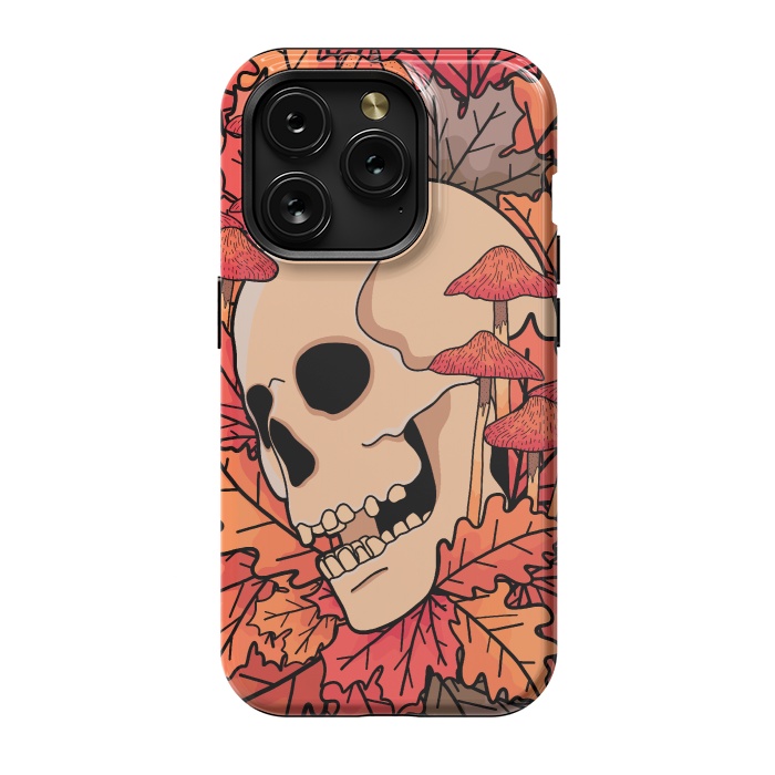 iPhone 15 Pro StrongFit The skull of autumn by Steve Wade (Swade)