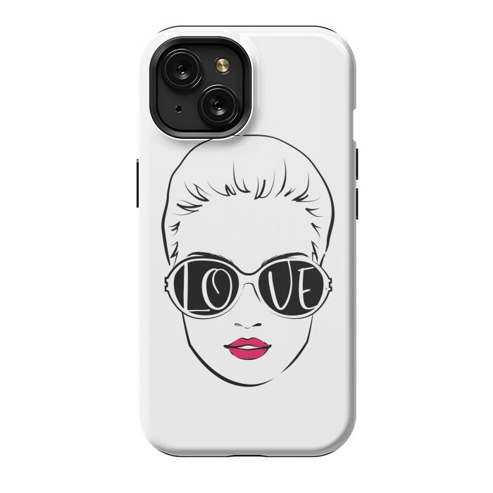 iPhone 15 StrongFit Love Sunglasses by Martina