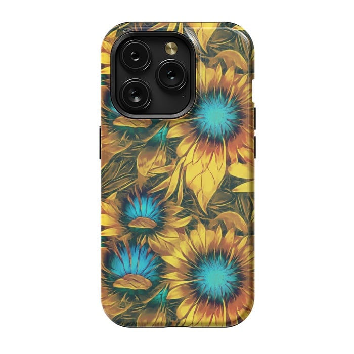 iPhone 15 Pro StrongFit Sunflowers  by Winston