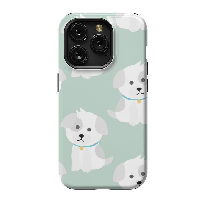 iPhone 15 Pro StrongFit Cute puppies  by Winston