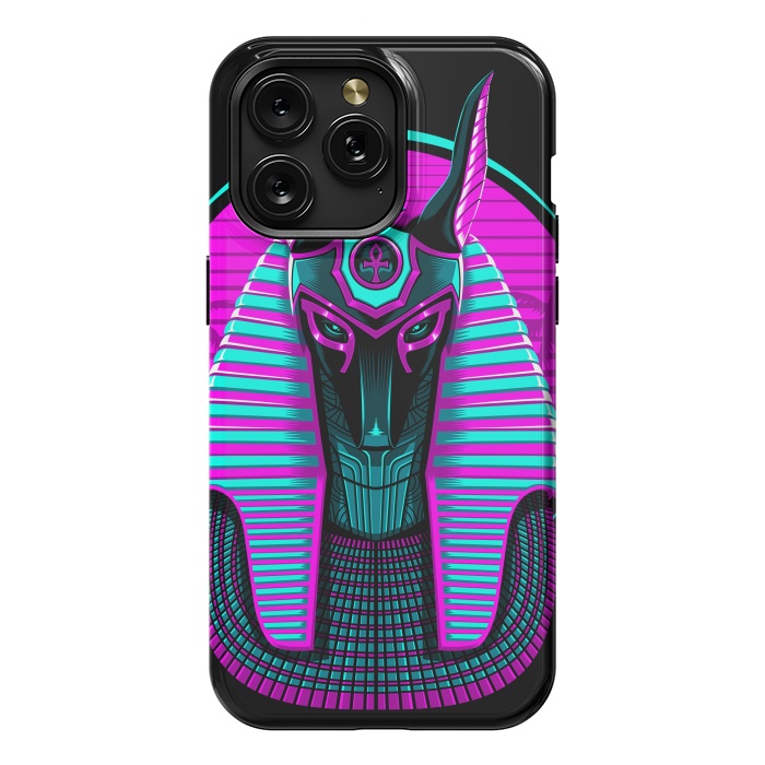 iPhone 15 Pro Max StrongFit Retro egyptian pharaoh by Alberto