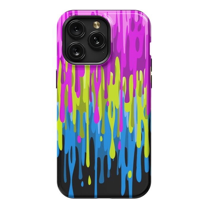 iPhone 15 Pro Max StrongFit Colorful liquid by Alberto
