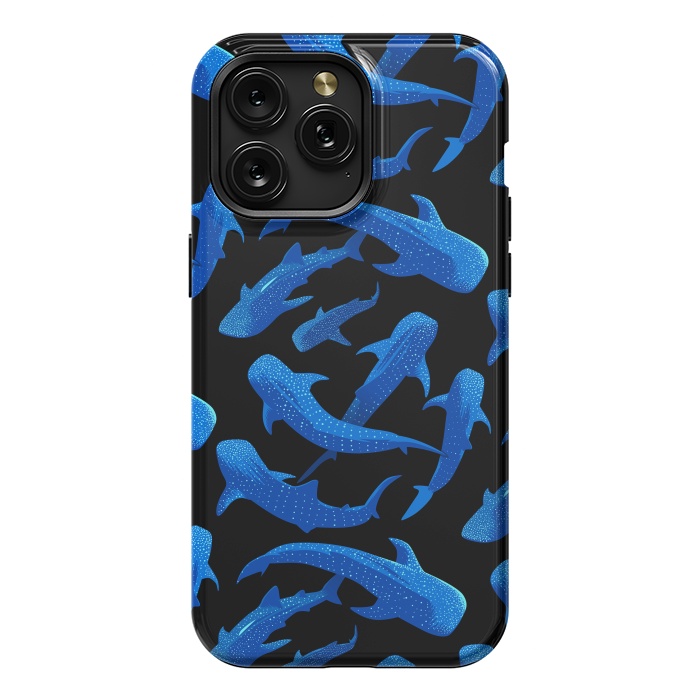 iPhone 15 Pro Max StrongFit Shark Whales by Alberto