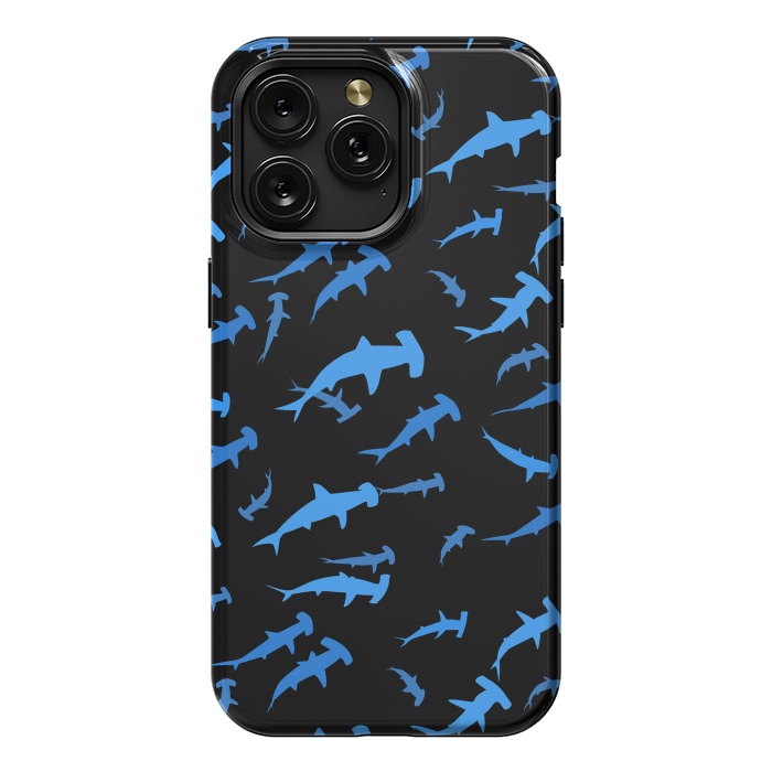 iPhone 15 Pro Max StrongFit hammerhead sharks by Alberto
