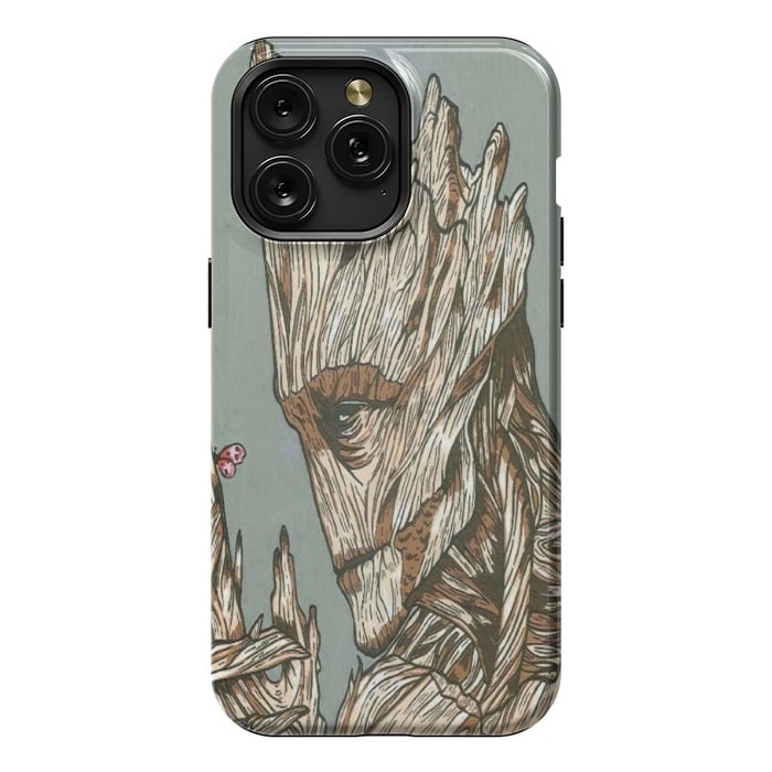 iPhone 15 Pro Max StrongFit Groot by Varo Lojo