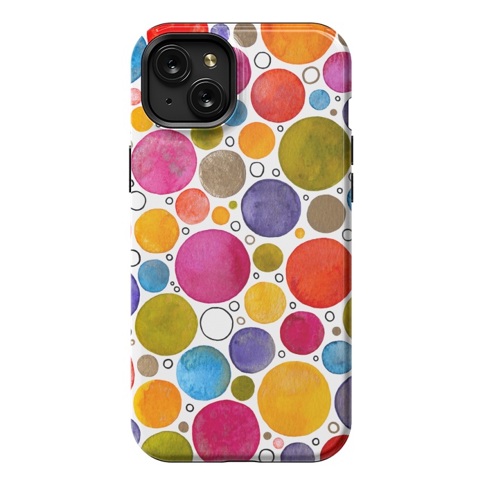iPhone 15 Plus StrongFit That's It, I'm Going Dotty by Paula Ohreen