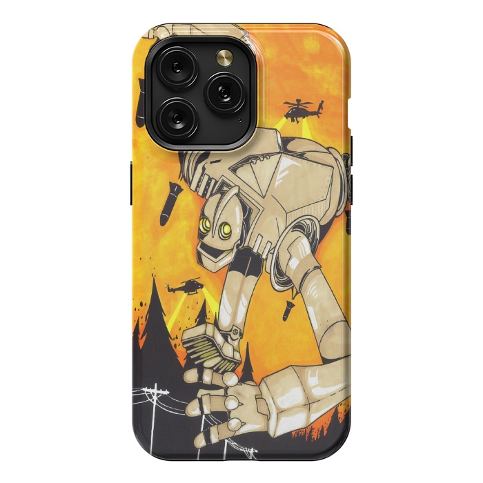 iPhone 15 Pro Max StrongFit The Iron Giant by Varo Lojo