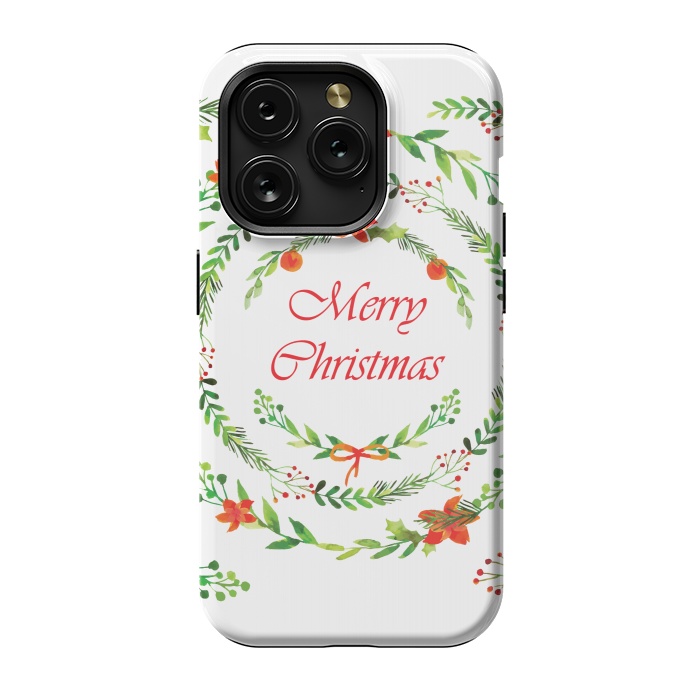 iPhone 15 Pro StrongFit merry christmas by MALLIKA