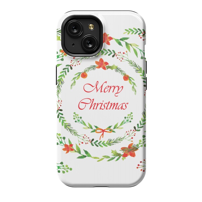 iPhone 15 StrongFit merry christmas by MALLIKA