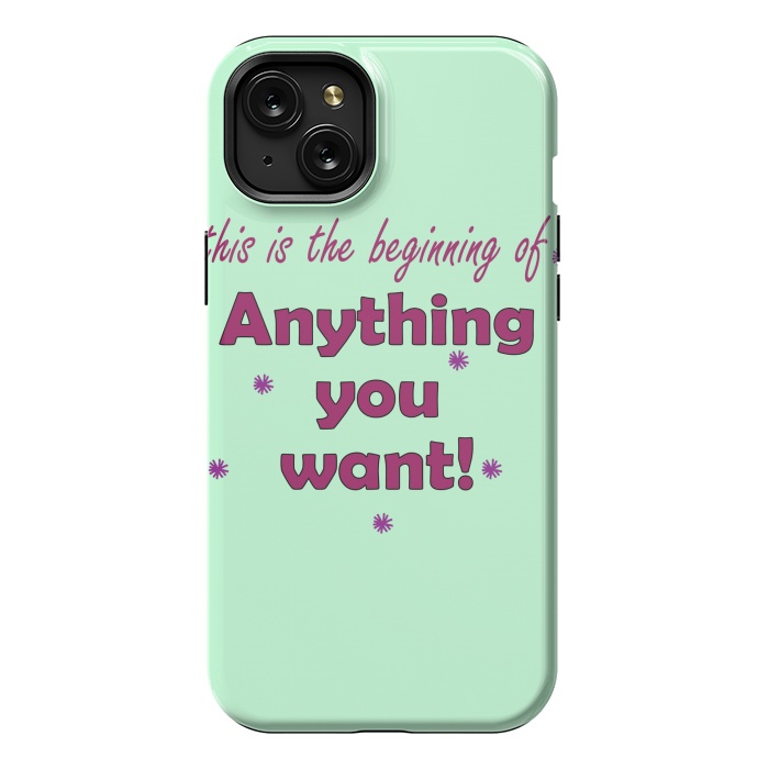 iPhone 15 Plus StrongFit anything you want by MALLIKA