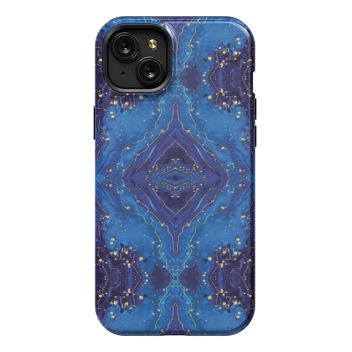 iPhone 15 Plus StrongFit blue marble shades by MALLIKA