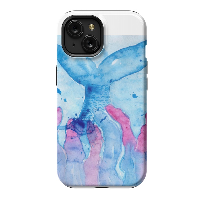 iPhone 15 StrongFit Mermaid watercolor by ArtKingdom7