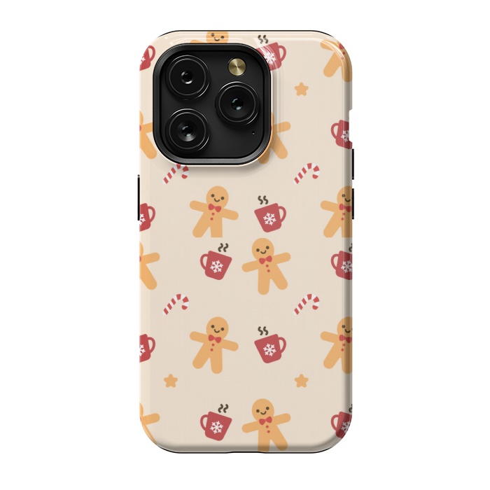 iPhone 15 Pro StrongFit ginger bread love 3  by MALLIKA