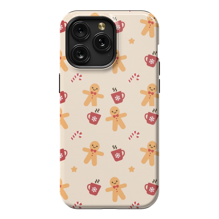 iPhone 15 Pro Max StrongFit ginger bread love 3  by MALLIKA