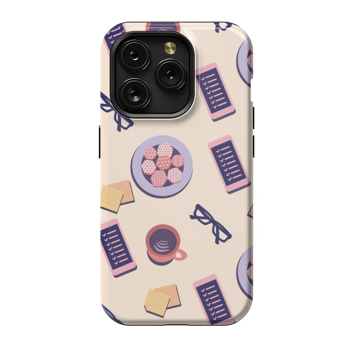 iPhone 15 Pro StrongFit cookies love 2 by MALLIKA