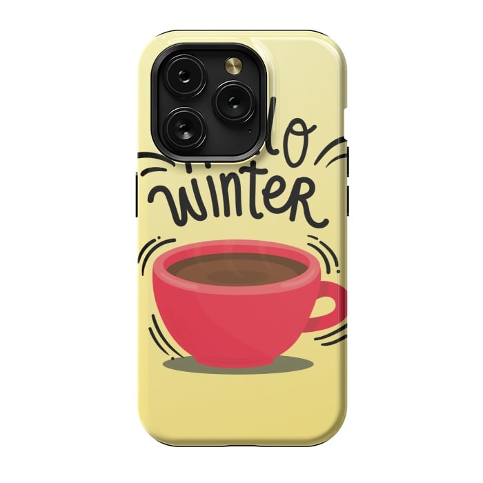 iPhone 15 Pro StrongFit hello winter by MALLIKA