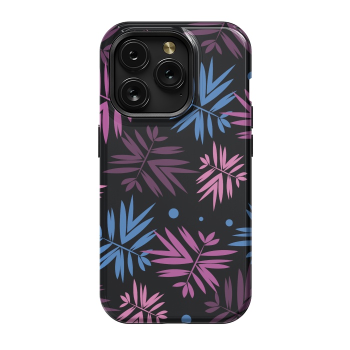 iPhone 15 Pro StrongFit Stylize Leafy Texture 2 by Bledi