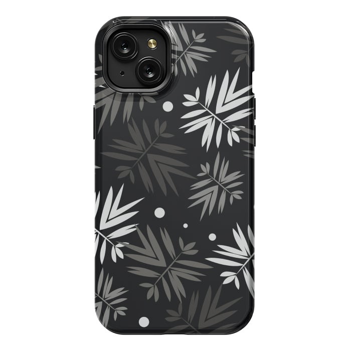 iPhone 15 Plus StrongFit Stylize Leafy Texture 3 by Bledi
