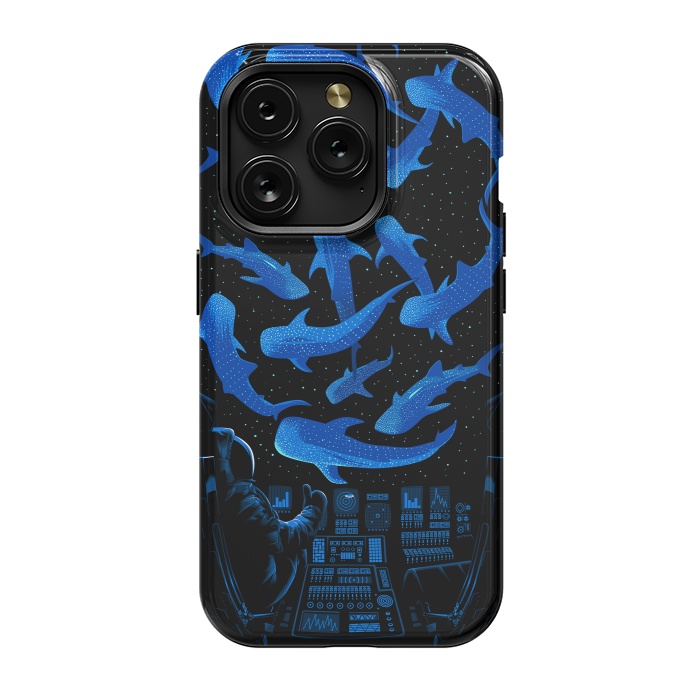 iPhone 15 Pro StrongFit Astronaut Killer Whale by Alberto