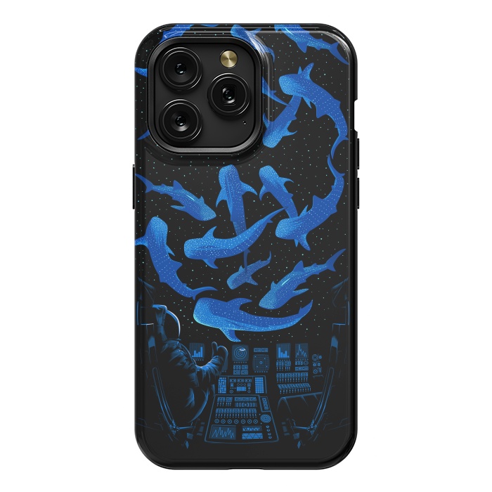 iPhone 15 Pro Max StrongFit Astronaut Killer Whale by Alberto