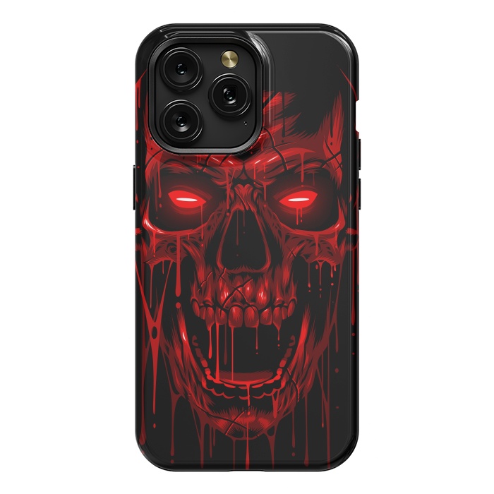 iPhone 15 Pro Max StrongFit Blood Skull by Alberto