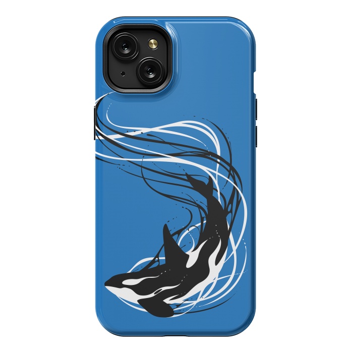 iPhone 15 Plus StrongFit Fantasy Killer Whale by Alberto