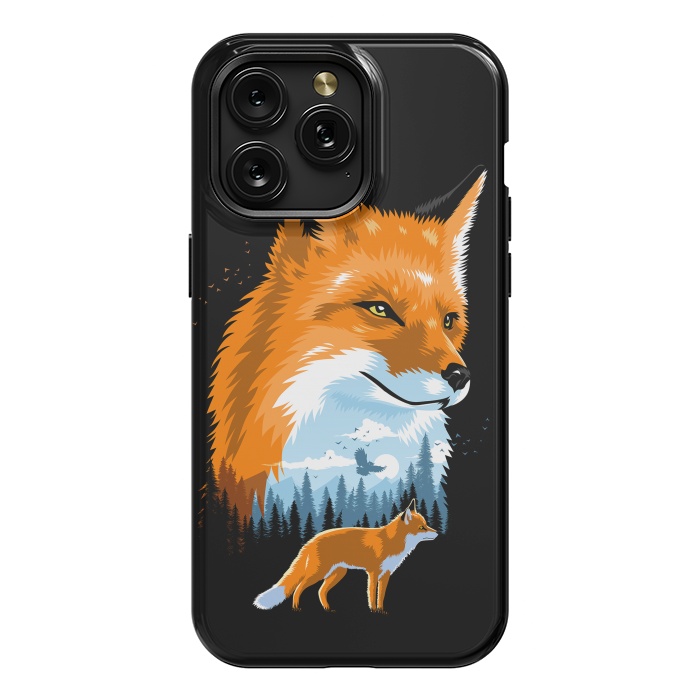 iPhone 15 Pro Max StrongFit Fox in forest by Alberto