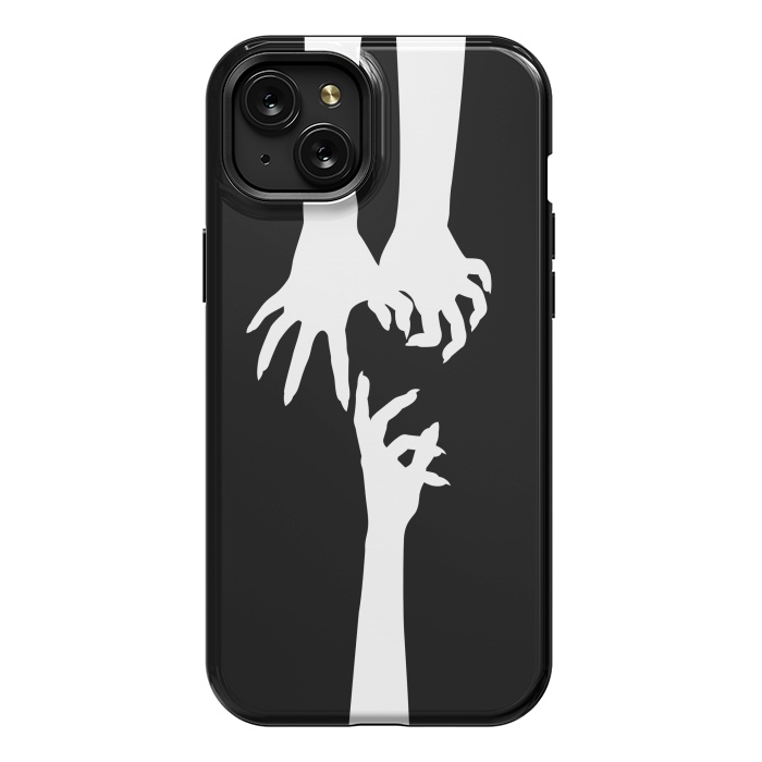 iPhone 15 Plus StrongFit Hands of Zombie by Alberto